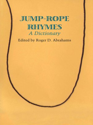 cover image of Jump-rope Rhymes